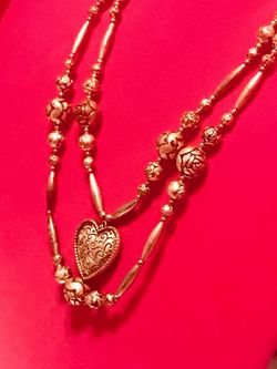 Fanciful Heart Necklace