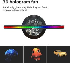 3d hologram fan