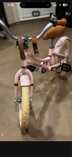 Girls Bicycle With Training Wheels