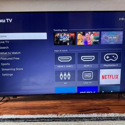 Element 55” Roku Tv 4k Ultra Hd (Smart Tv)
