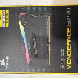 Corsair ram / 32gb / DDR 4/ 3600mhz 