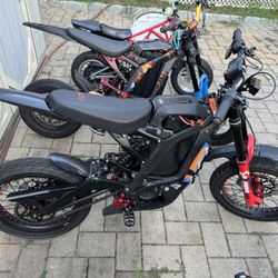 72v Surron Bac8000 Bomber Forks Magura Brakes Luna SuperMotos 