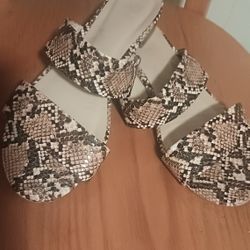 Snake Sandals 9/Sandalias De Piel De Vivora