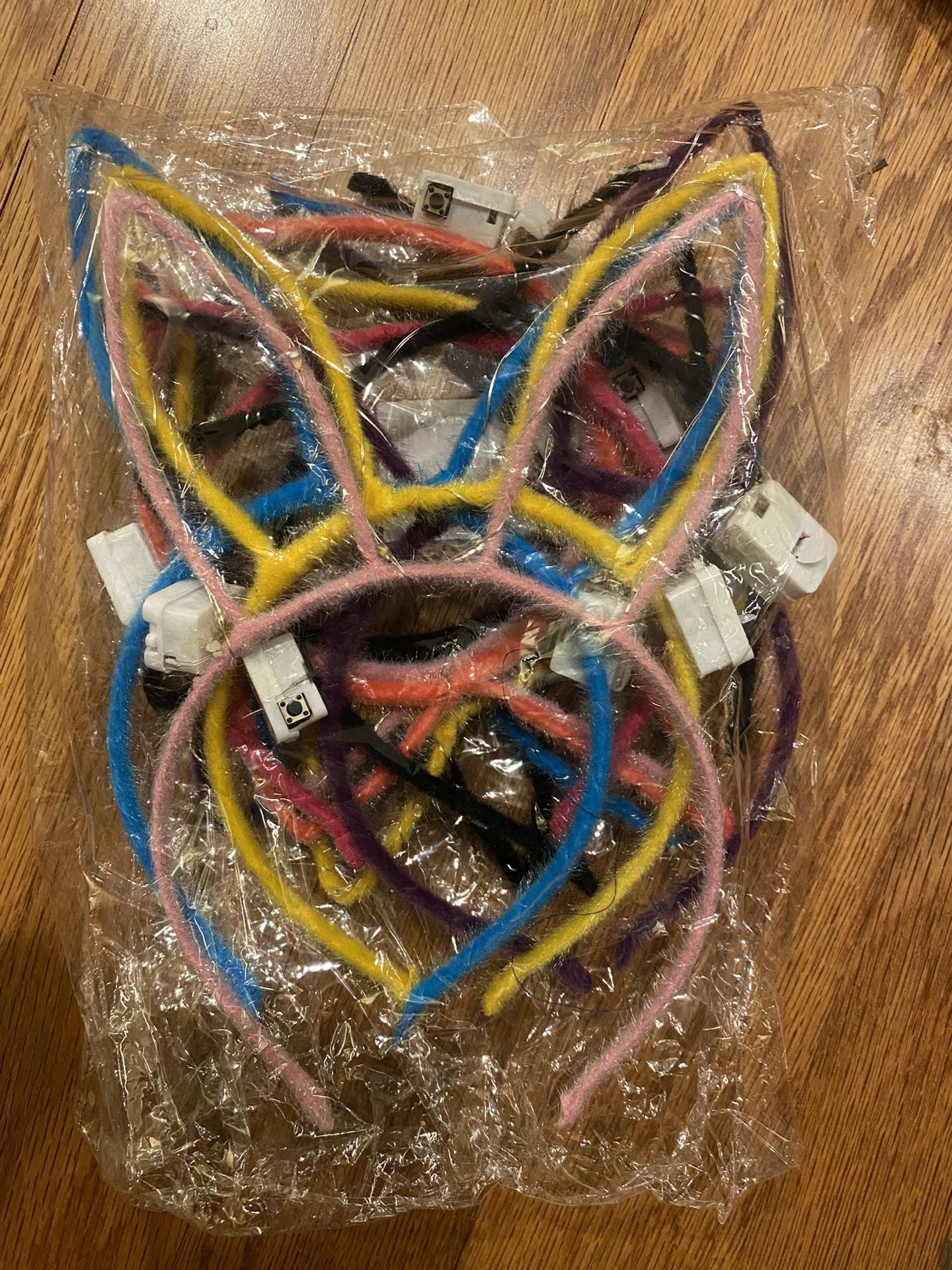 Led Cat Ears Headband Party Supplies 12 Pc