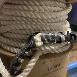 Originally $$175  145 Feet Of Twisted Nylon Polyester Gym Workout -jobsite - Handy Man Rope