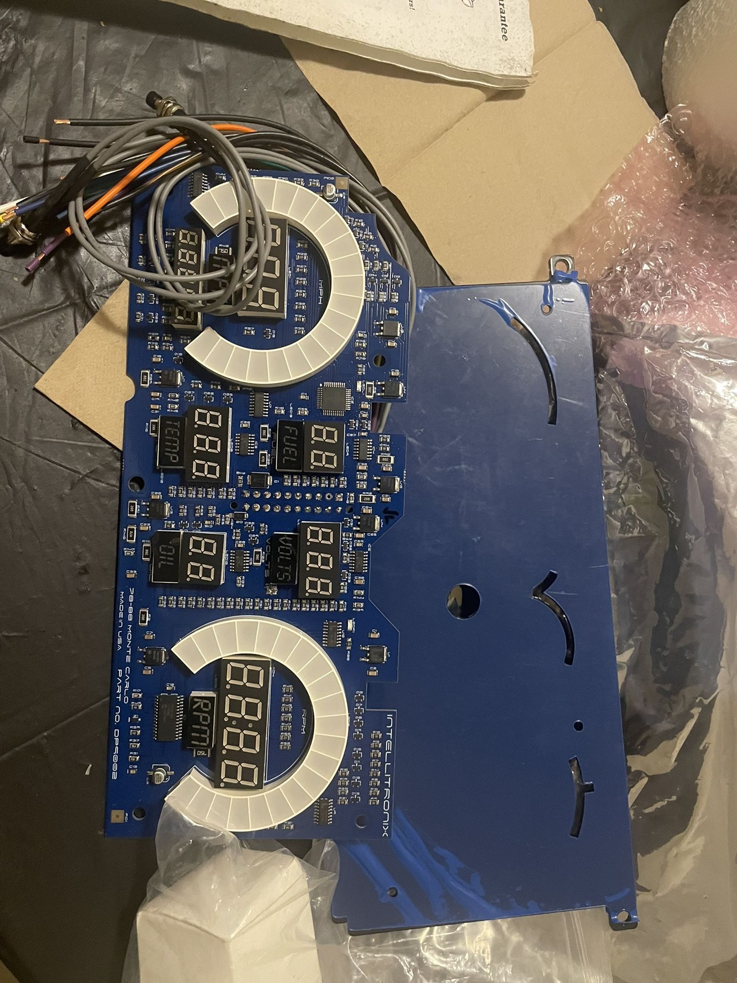 g body digital dash