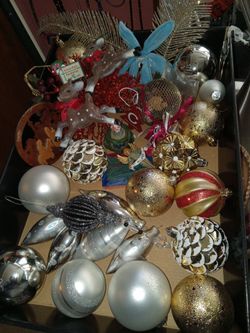 Mixed Christmas Ornament Lot