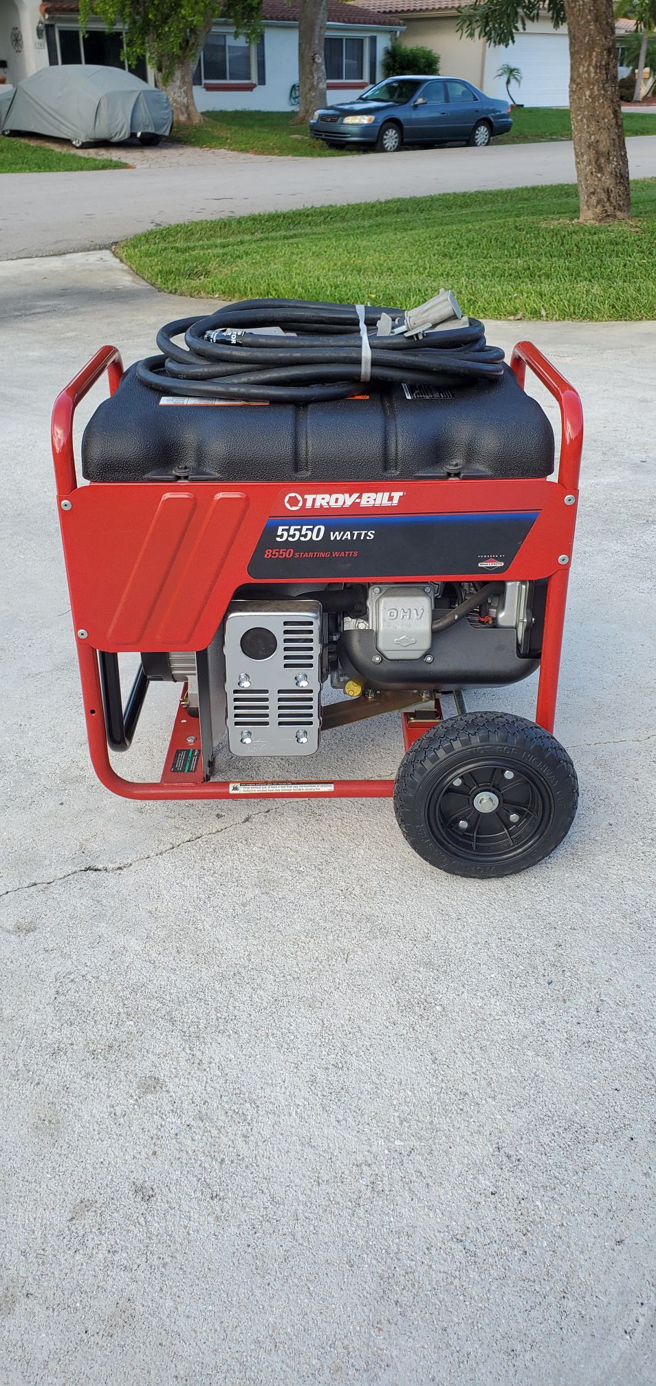 Troy-Bilt Generator 5550 watts