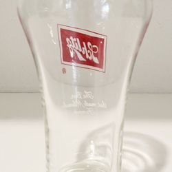 SCHLITZ Beer Glass 8oz The Beer That Milwaukee Famous Mini Half Pint - Vintage