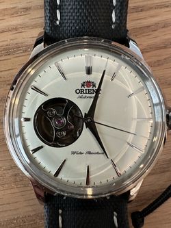 Orient Bambino Open Heart Automatic Watch – Extra Strap