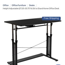 Sit Stand Desk *NEW IN BOX*