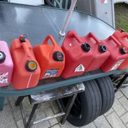 Gas Can Each 2 Gallons $15 1 Gallon $10
