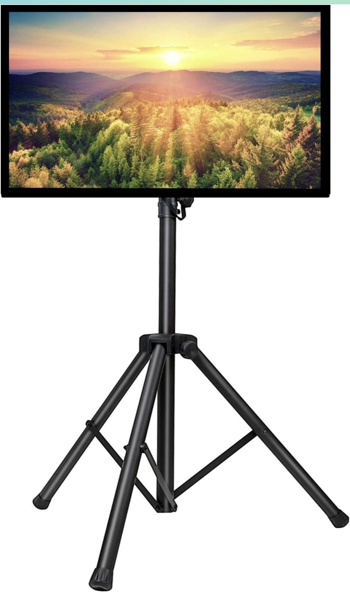 PERLESMITH TV Tripod Stand Portable for 23-65 Inch TV