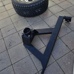2003 Hummer H2 Spare Tire and rear rack
