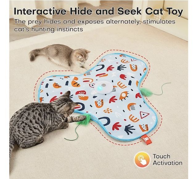 Hide and Seek Interactive Cat Toy