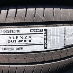 275/40R20. BRIDGESTONE RUN FLAT