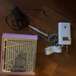 Nail Drill + Dust Collector 