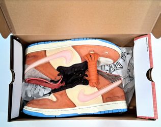 Rare Special Edition Nike Dunk Mid x Social Status ‘Chocolate Milk’ - Size 13 (OG All)