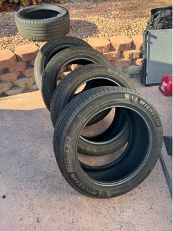 4 265/50/20 Michelin Primacy Tour A/S tires