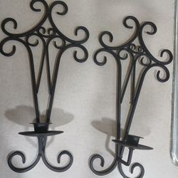 Set Of Two Candle Holders 