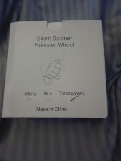 Silent Spinner Hamster Wheel- Open box- All inside is New