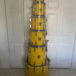 VINTAGE 7 Piece SONOR DRUMS (LITE Series ) 