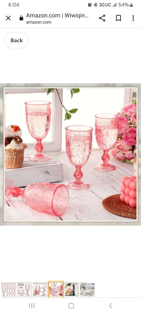 New Vintage GOBLETS