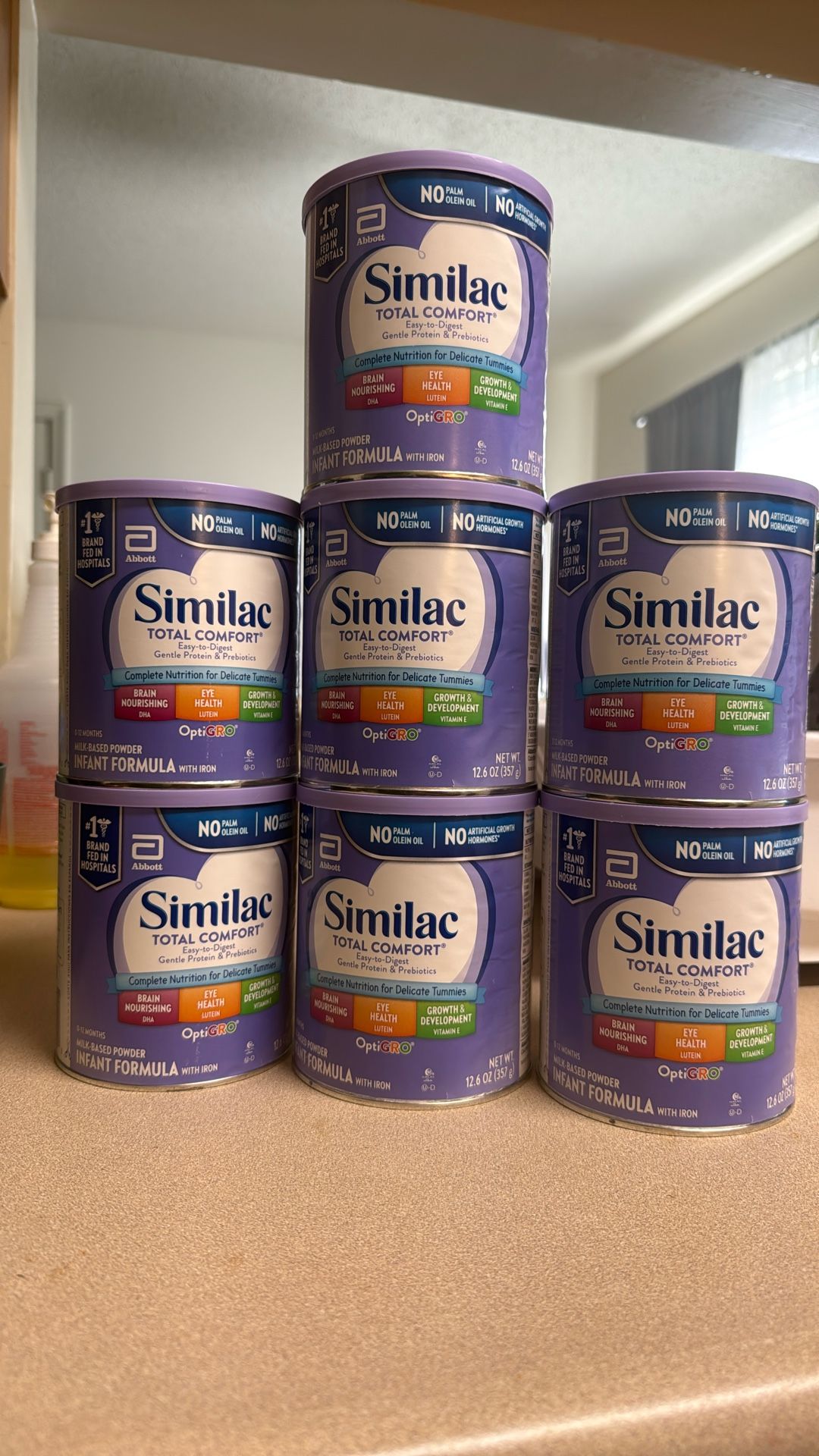 7 Cans Of Similac Total Comfort