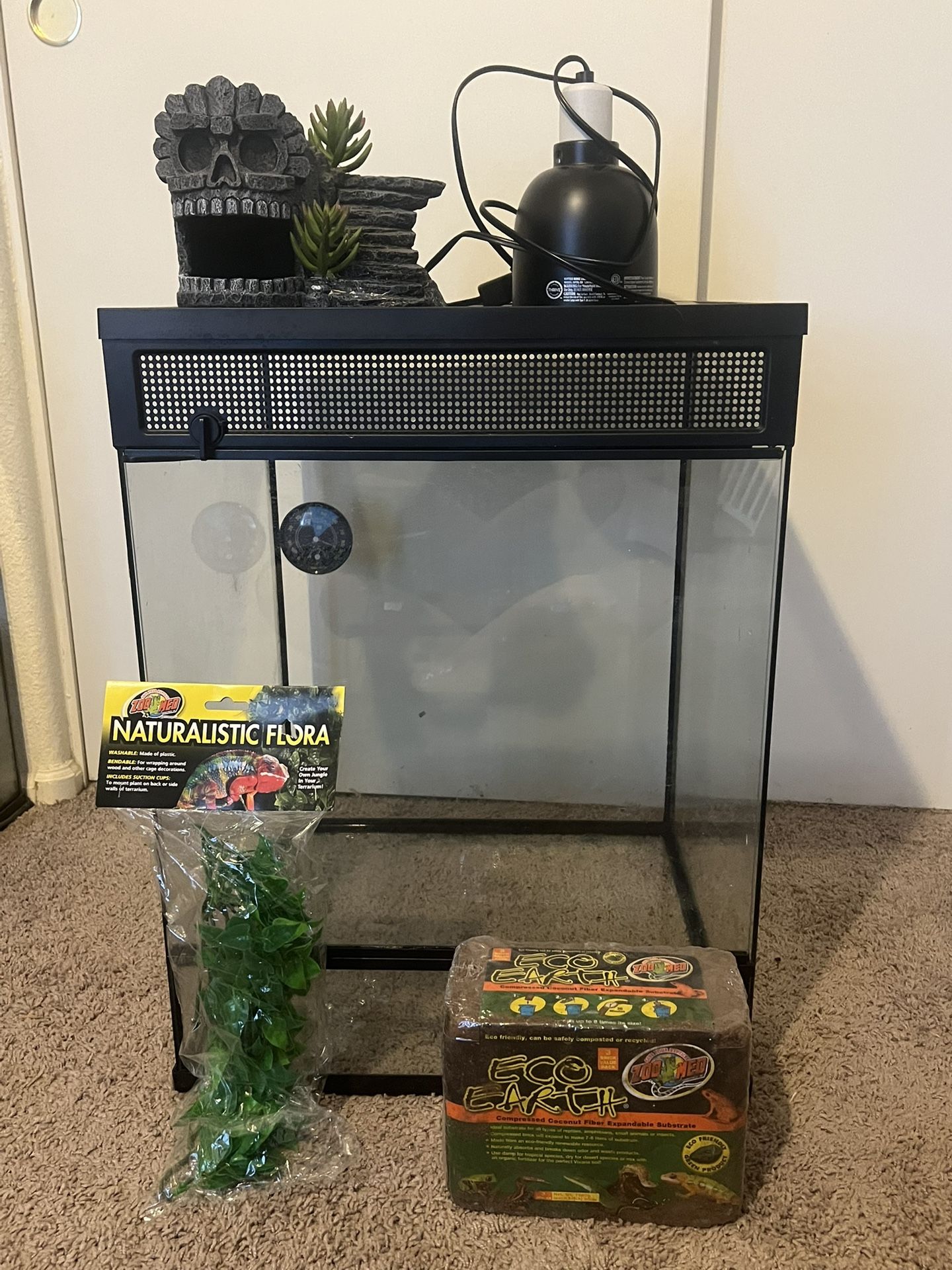 Reptile Tank And Starter Kit
