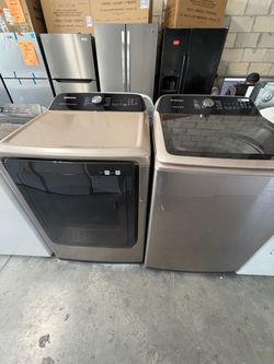 Samsung dryer and washer