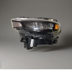 2025 2026 Dodge 1500 LED Left Headlight Used OEM (contact info removed)3AA Black Reflector