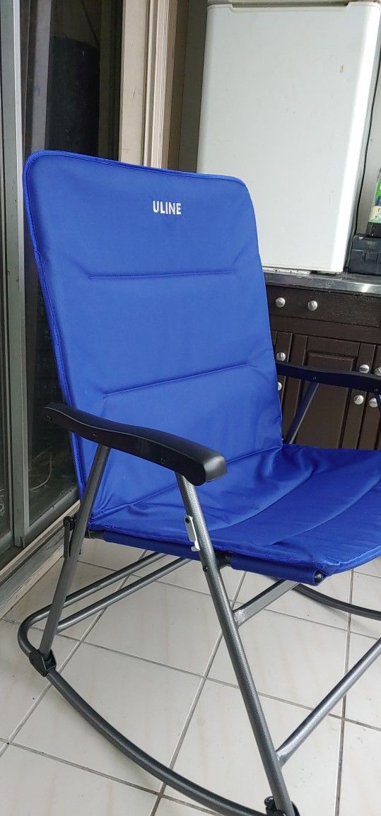 XL Fold Up Rocking Chair Excellent For Events Or Daily Use Huge