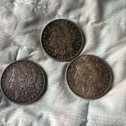 Morgan Silver Dollar Coins 