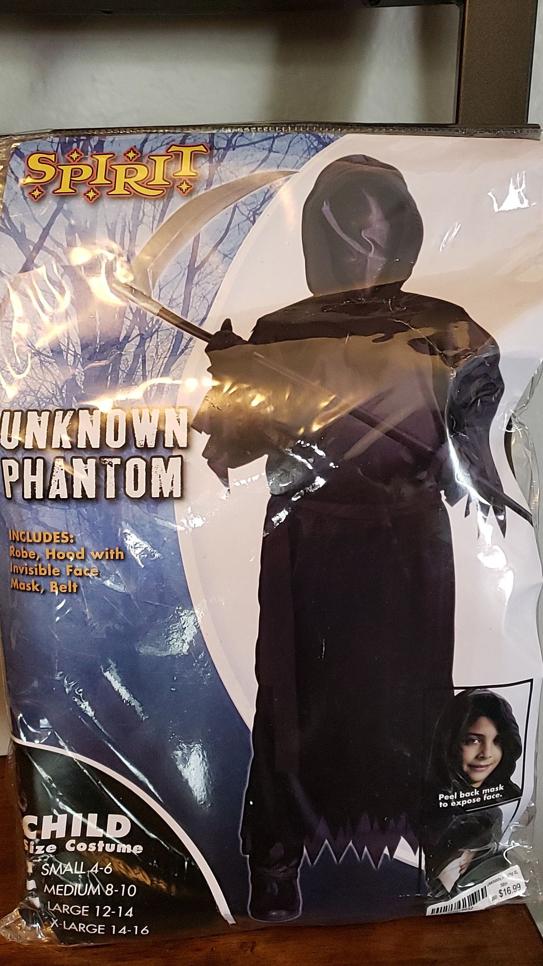 Phantom, Grim Reaper Halloween Costume
