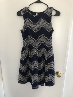 Navy Blue short women’s dress size medium