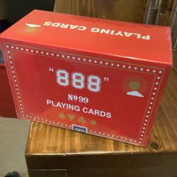 New Playing Cards * 8 Pairs * 888 For Sale 