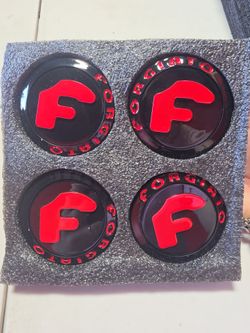 Forgiato Wheel Center Caps Set of 4