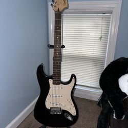 Electric Guitar Set With Amplifier, Stand, And Bag
