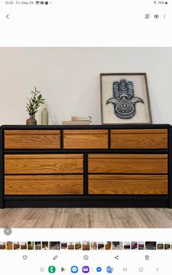 Gorgeous Restored Dresser
 62”L x 17”W x 30”H