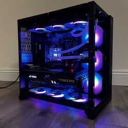 Custom water cooled Gaming PC Ryzen 9 7900x RTX 4070 Ti