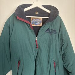 Dunbrooke Upstream Fleece-Lined Jacket – Teal Zip-Up (Vintage 90s Style)
