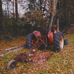 1984 International Farmall Tractor with Bush Hog - Great Project Tractor