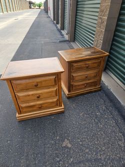 Solid Wood nightstand in Good condition