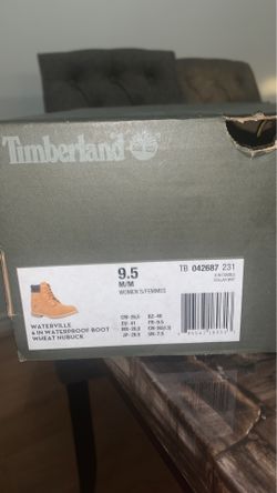 Timberlands size 9.5