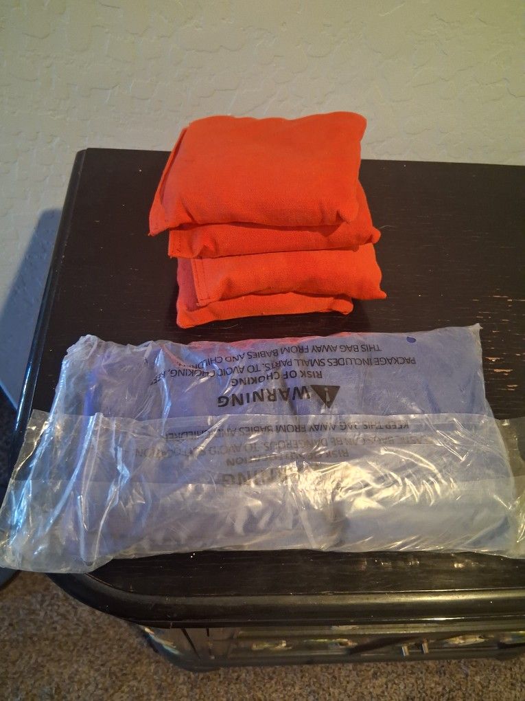 Cornhole Beanbags - Never Used, New
