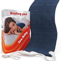 Extra Large Electric Heating Pad – Moist & Dry Heat Therapy, Auto Shut Off (NEW)