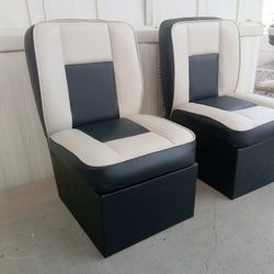 Custom Captains Chair Skins, Pontoon, Speed Boats, Skins Boats,  Marine Vinyls Only