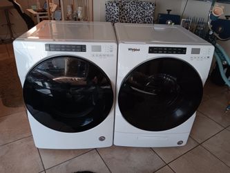 Whirlpool washer and dryer