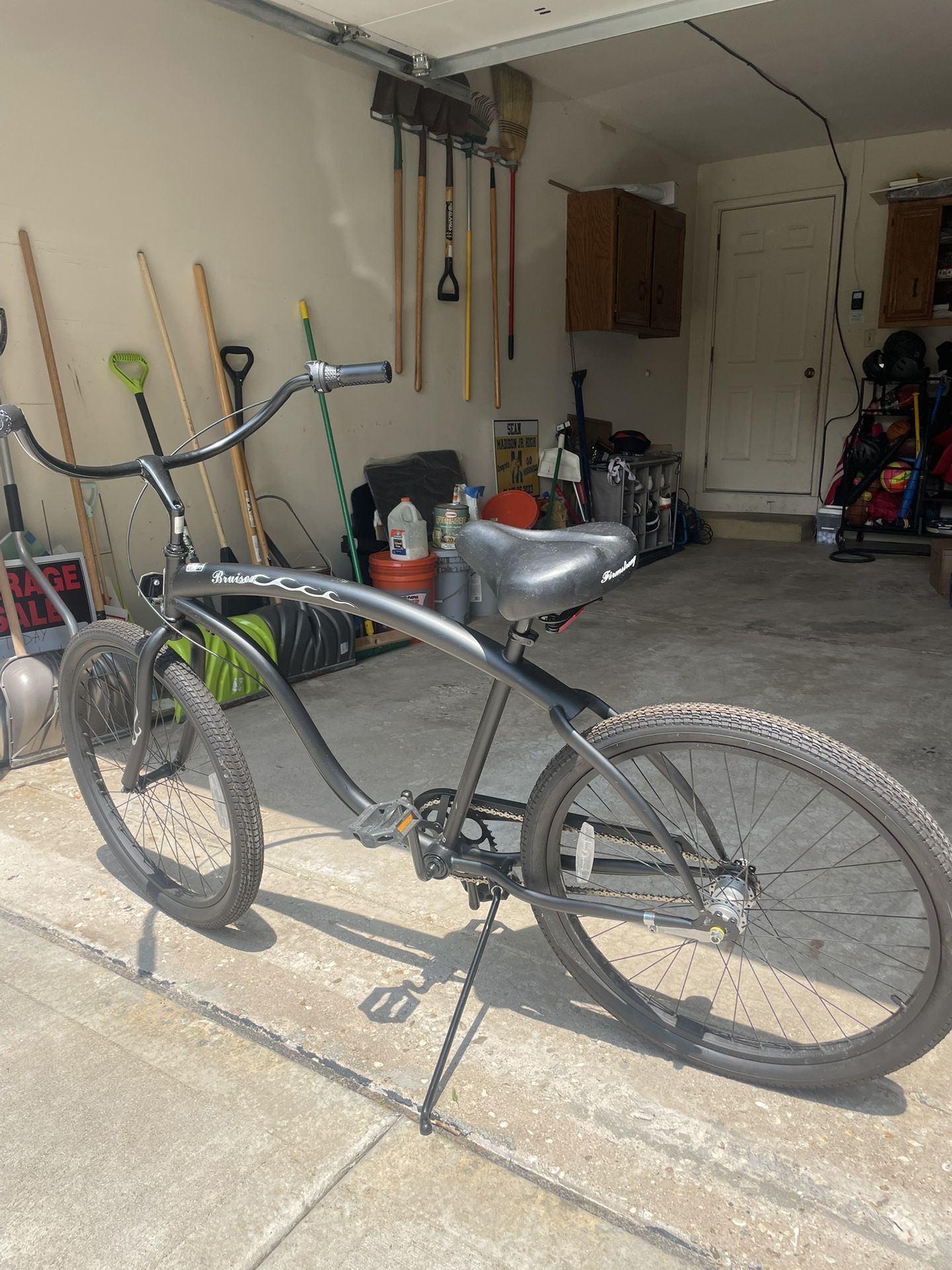 Firmstrong Bruiser Prestige Single Speed - Men's 26" Beach Cruiser Bike
