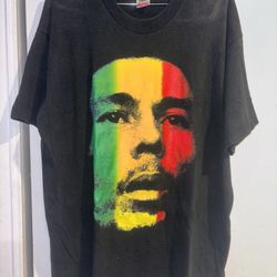 Vintage Single Stitch Bob Marley Shirt On A Fruit Of The Look Tag 